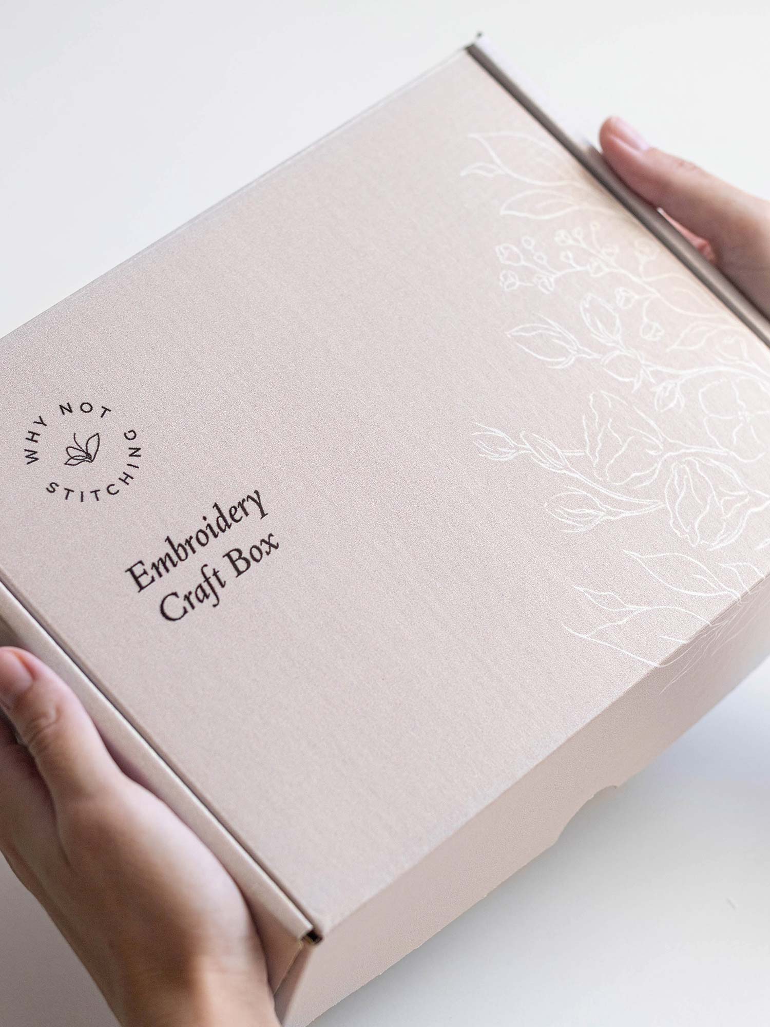 karolina krol art brand website design for artists artisans why not stitching artisanal embroidery craft boxes
